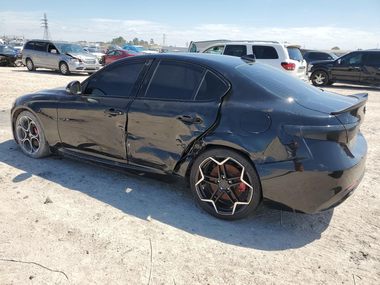 2023 ALFA ROMEO GIULIA TI VIN:ZARFAMBN0P7666645