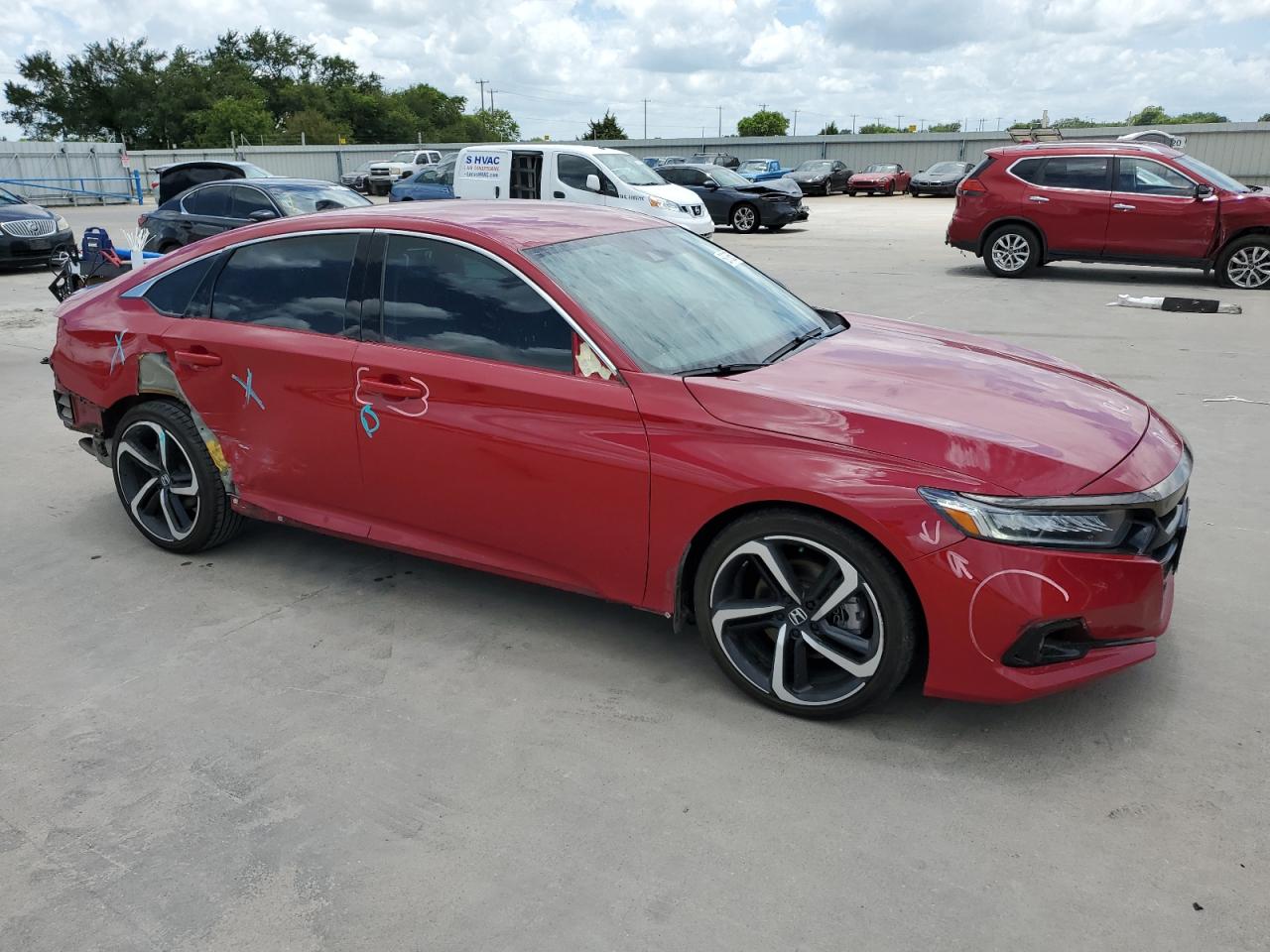 2022 HONDA ACCORD SPORT SE VIN:1HGCV1F46NA026815