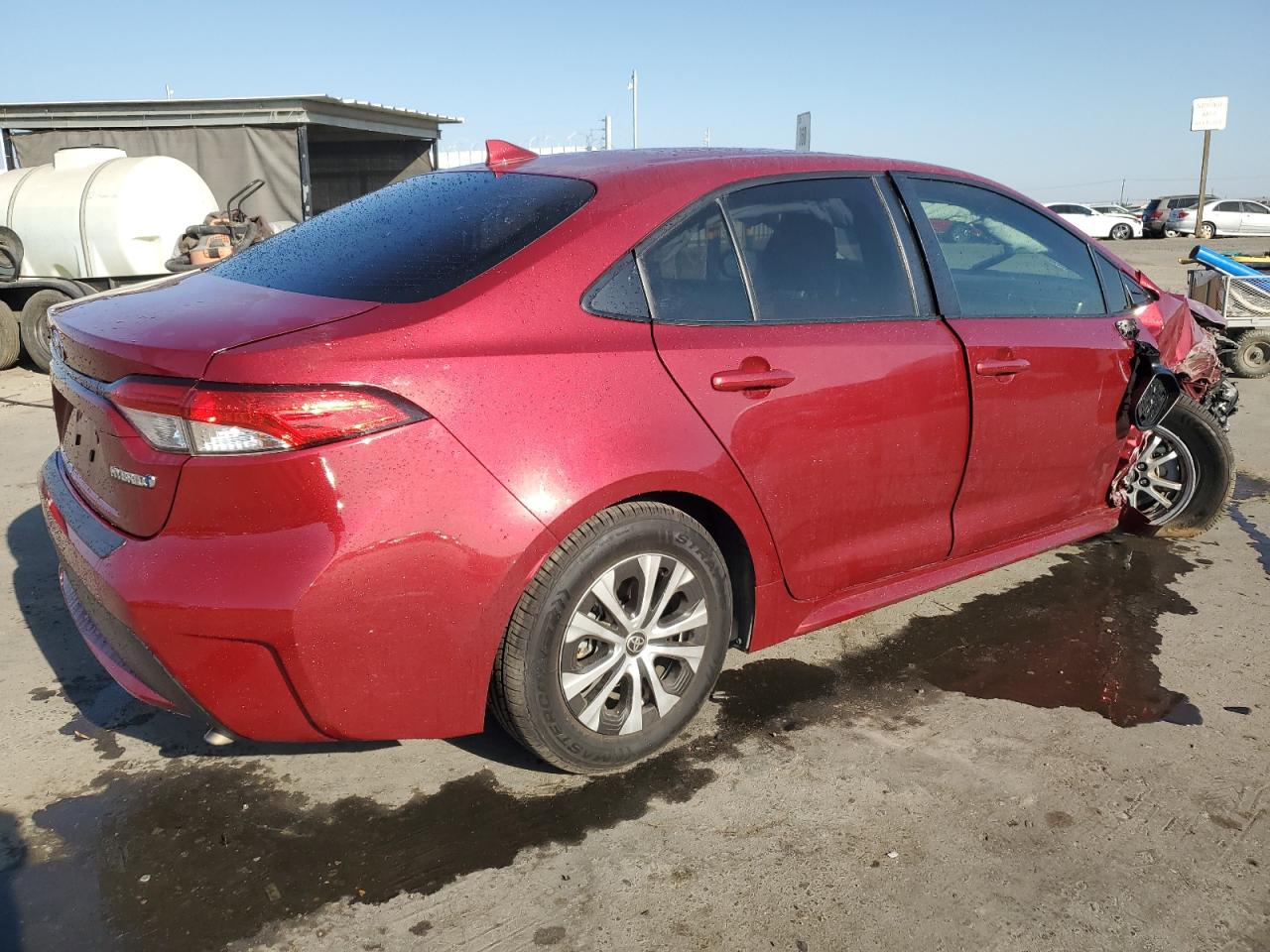 2022 TOYOTA COROLLA LE VIN:JTDEAMDE9NJ058934
