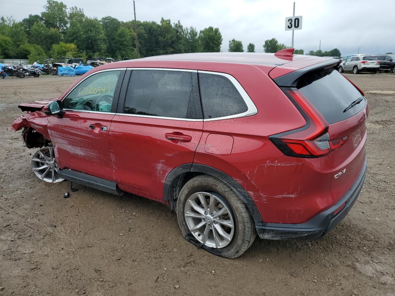 2023 HONDA CR-V EXL VIN:2HKRS4H78PH413100
