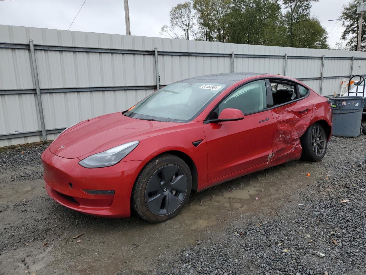 2023 TESLA MODEL 3  VIN:5YJ3E1EA5PF625026