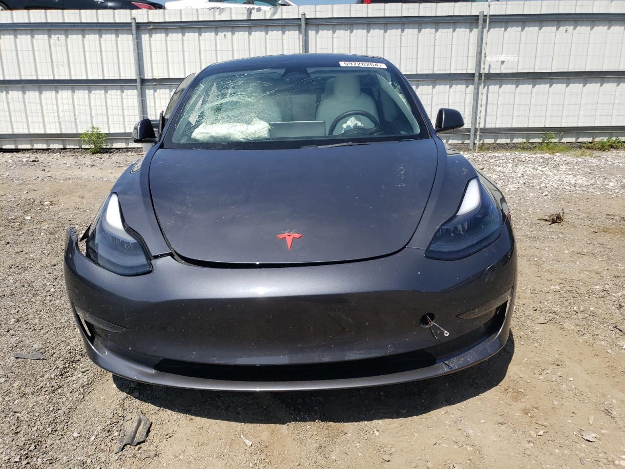 2022 TESLA MODEL 3  VIN:5YJ3E1EC4NF295801