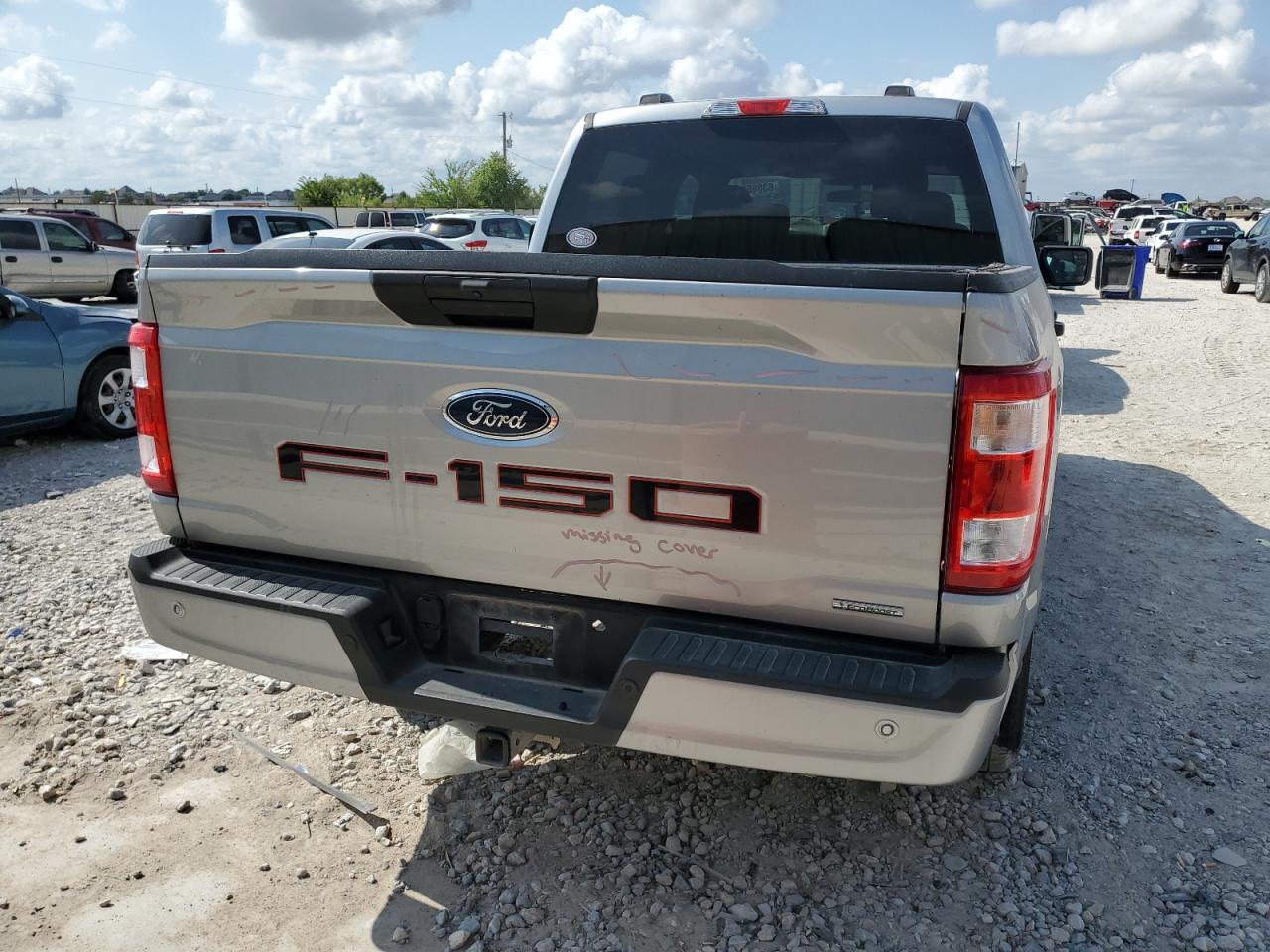 2022 FORD F150 SUPERCREW VIN:1FTEW1CPXNKD37581