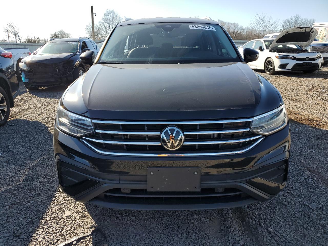 2022 VOLKSWAGEN TIGUAN SE VIN:3VV3B7AXXNM024999
