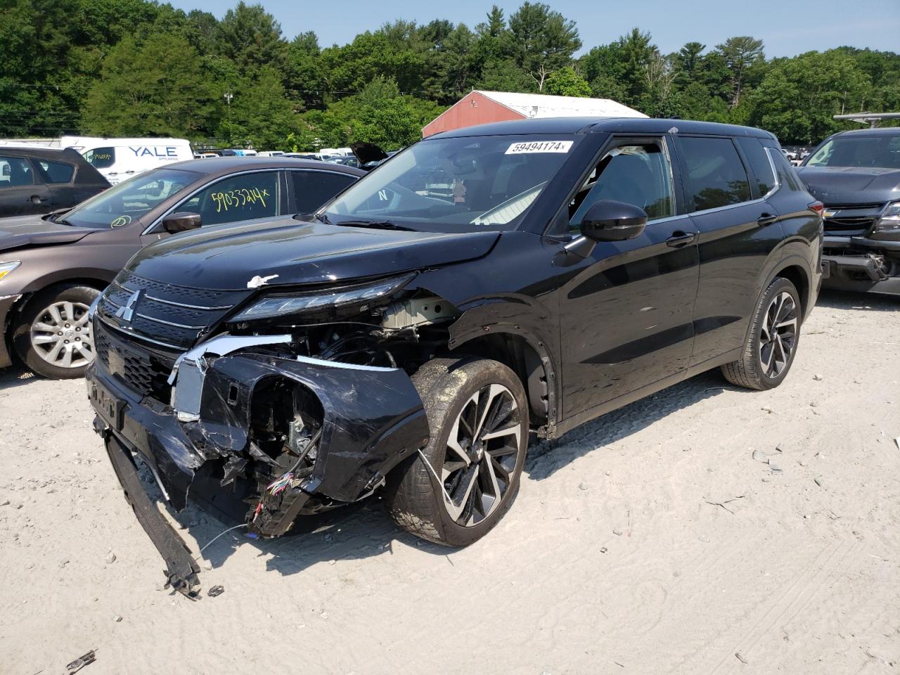 2022 MITSUBISHI OUTLANDER SE VIN:JA4J4UA83NZ042616