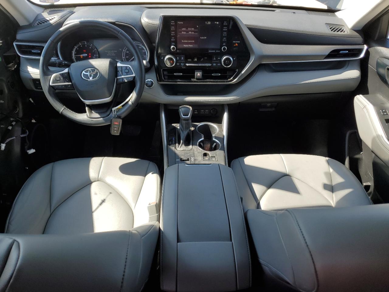 2022 TOYOTA HIGHLANDER XLE VIN:5TDGZRAH8NS557577