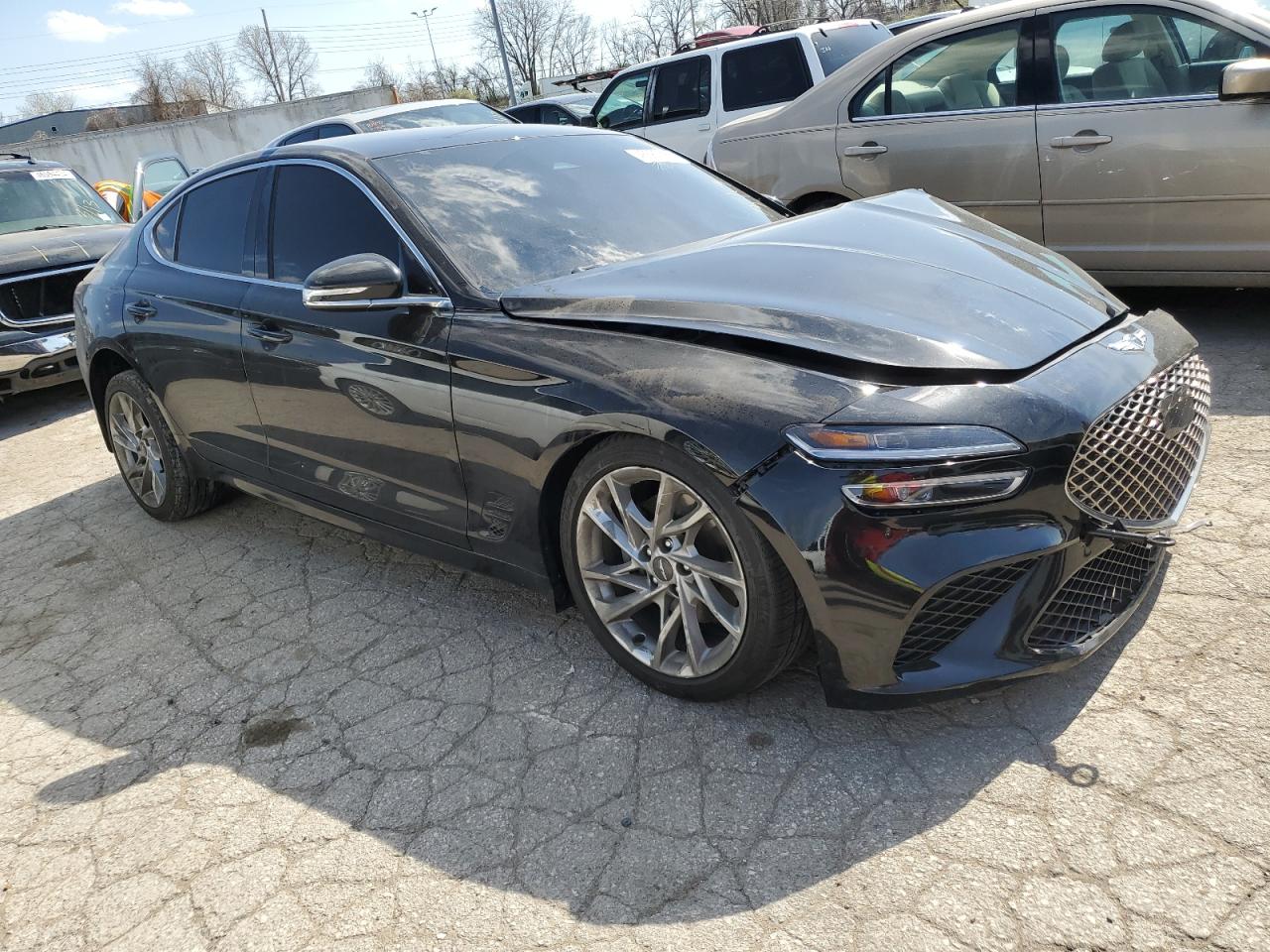 2022 GENESIS G70 BASE VIN:KMTG34TA1NU096708