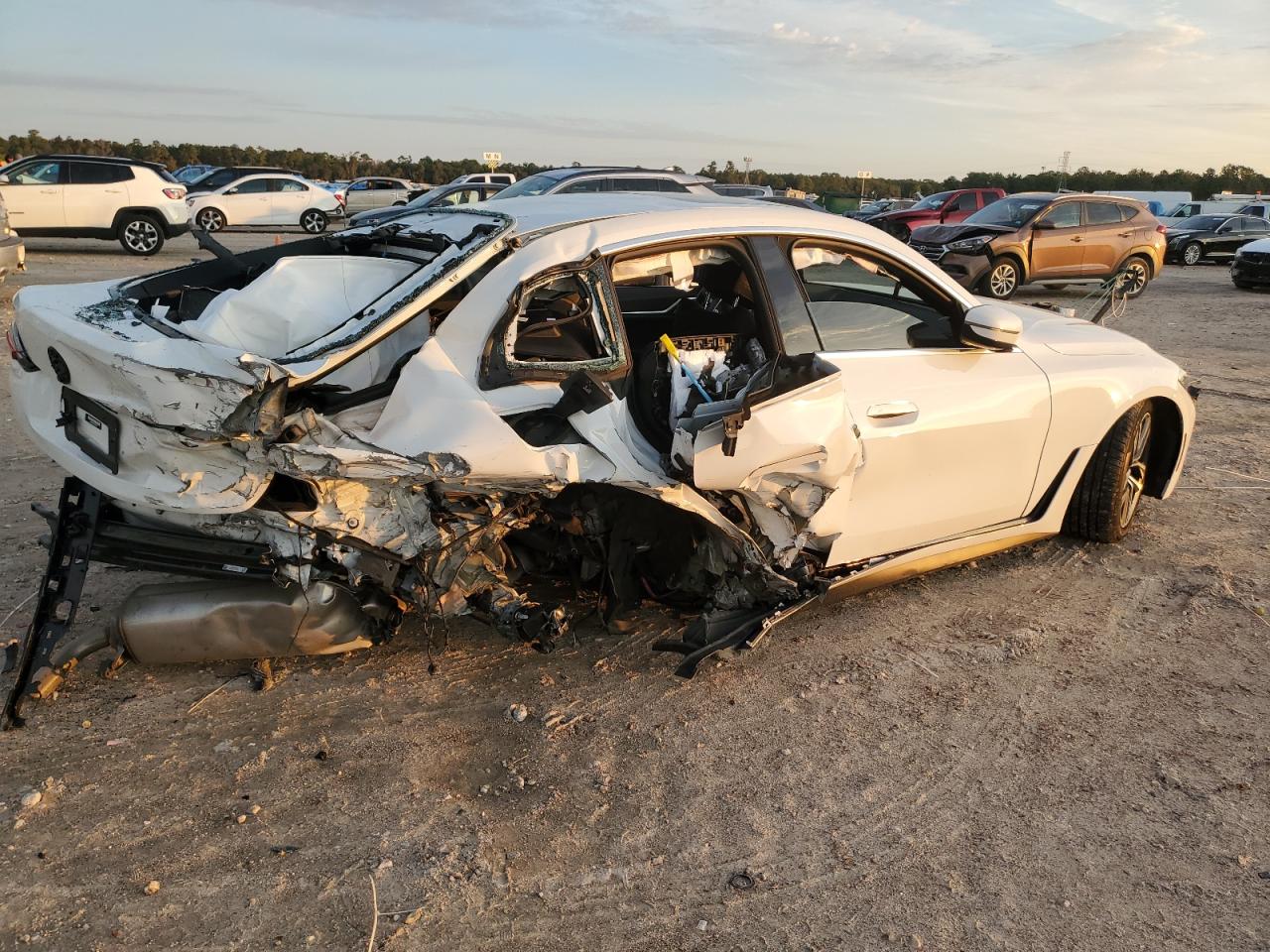 2022 BMW 430I GRAN COUPE VIN:WBA63AV01NFL72884