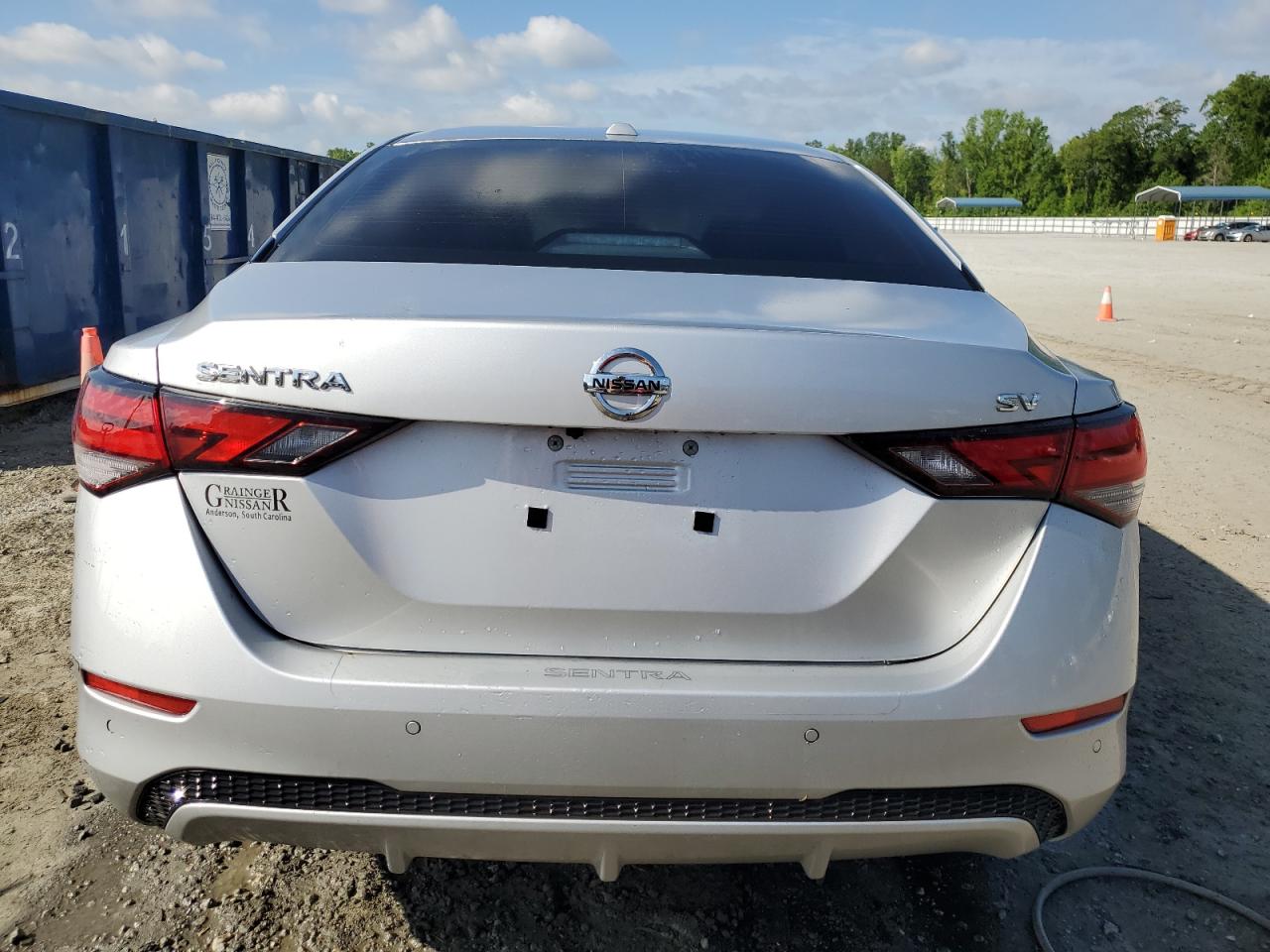 2022 NISSAN SENTRA SV VIN:3N1AB8CV8NY287012