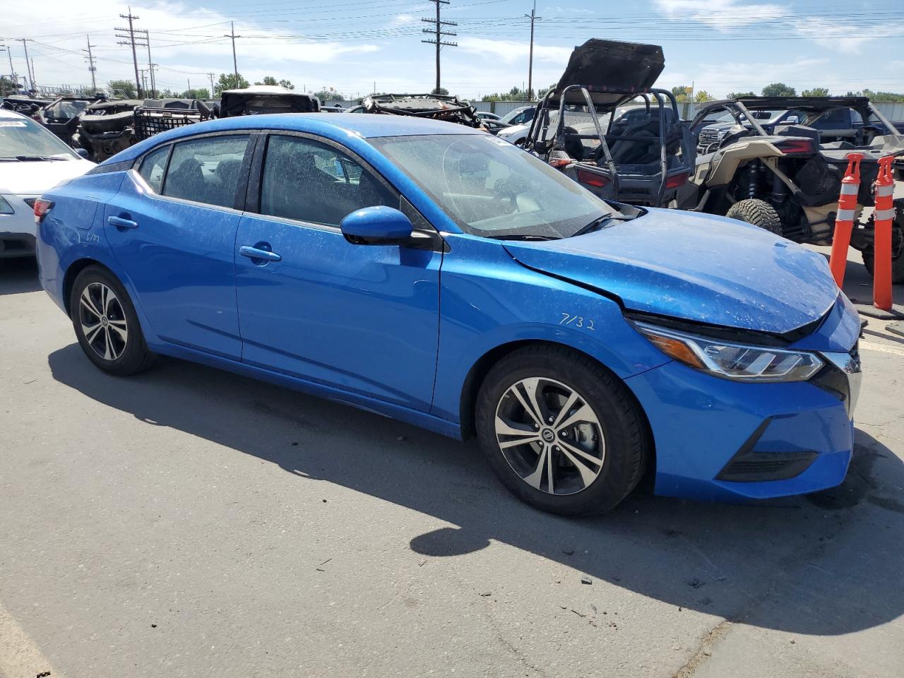 2023 NISSAN SENTRA SV VIN:3N1AB8CV3PY313311