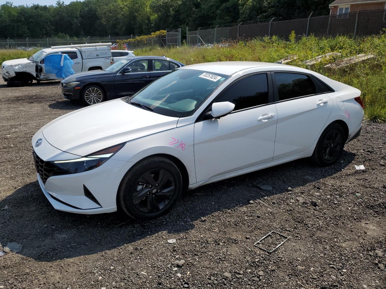 2023 HYUNDAI ELANTRA BLUE VIN:KMHLM4AJ9PU090750