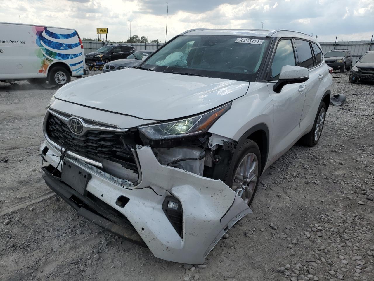 2022 TOYOTA HIGHLANDER LIMITED VIN:5TDYZRAH4NS542854