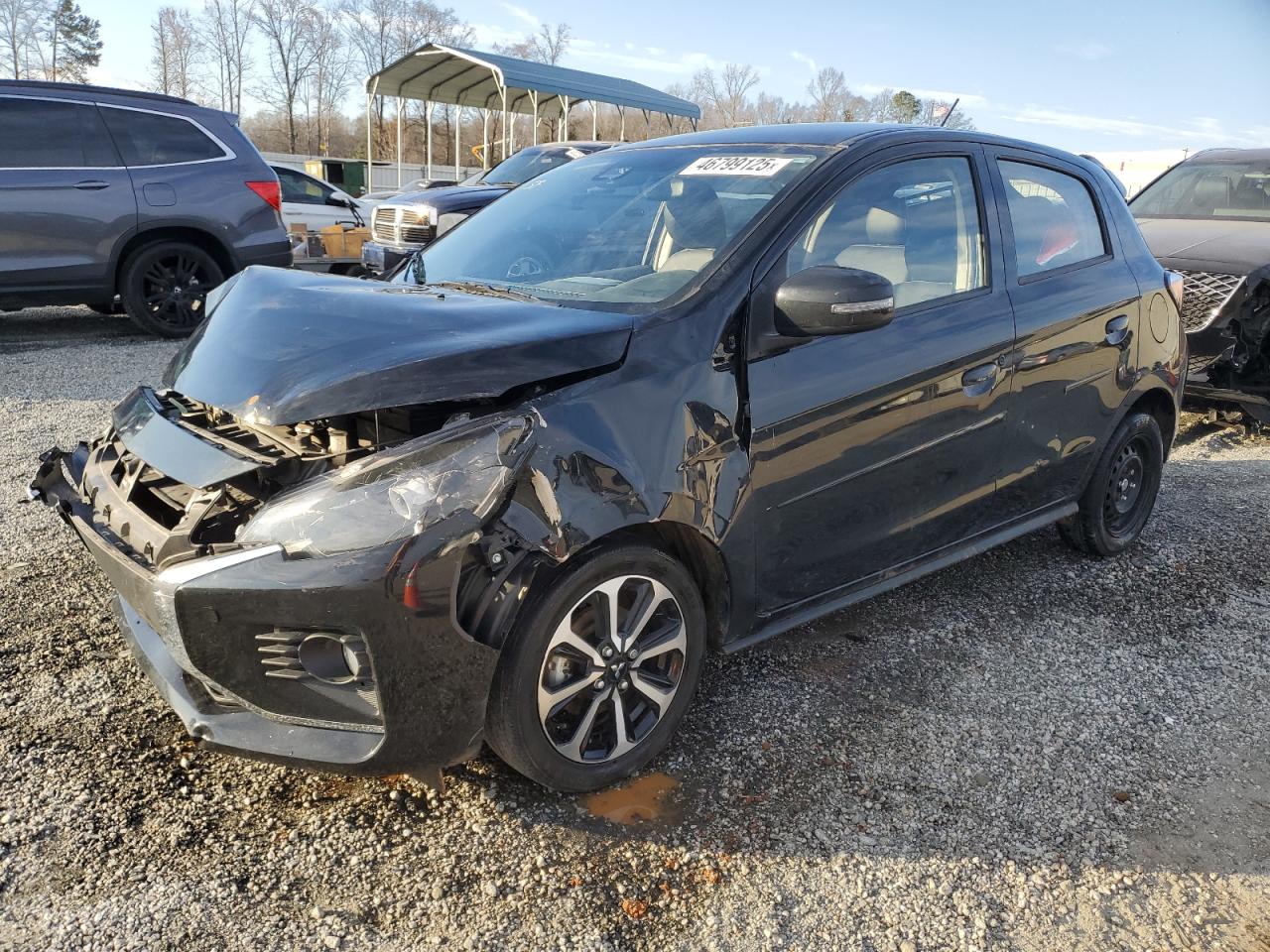 2023 MITSUBISHI MIRAGE SE VIN:ML32AWHJ8PH003653