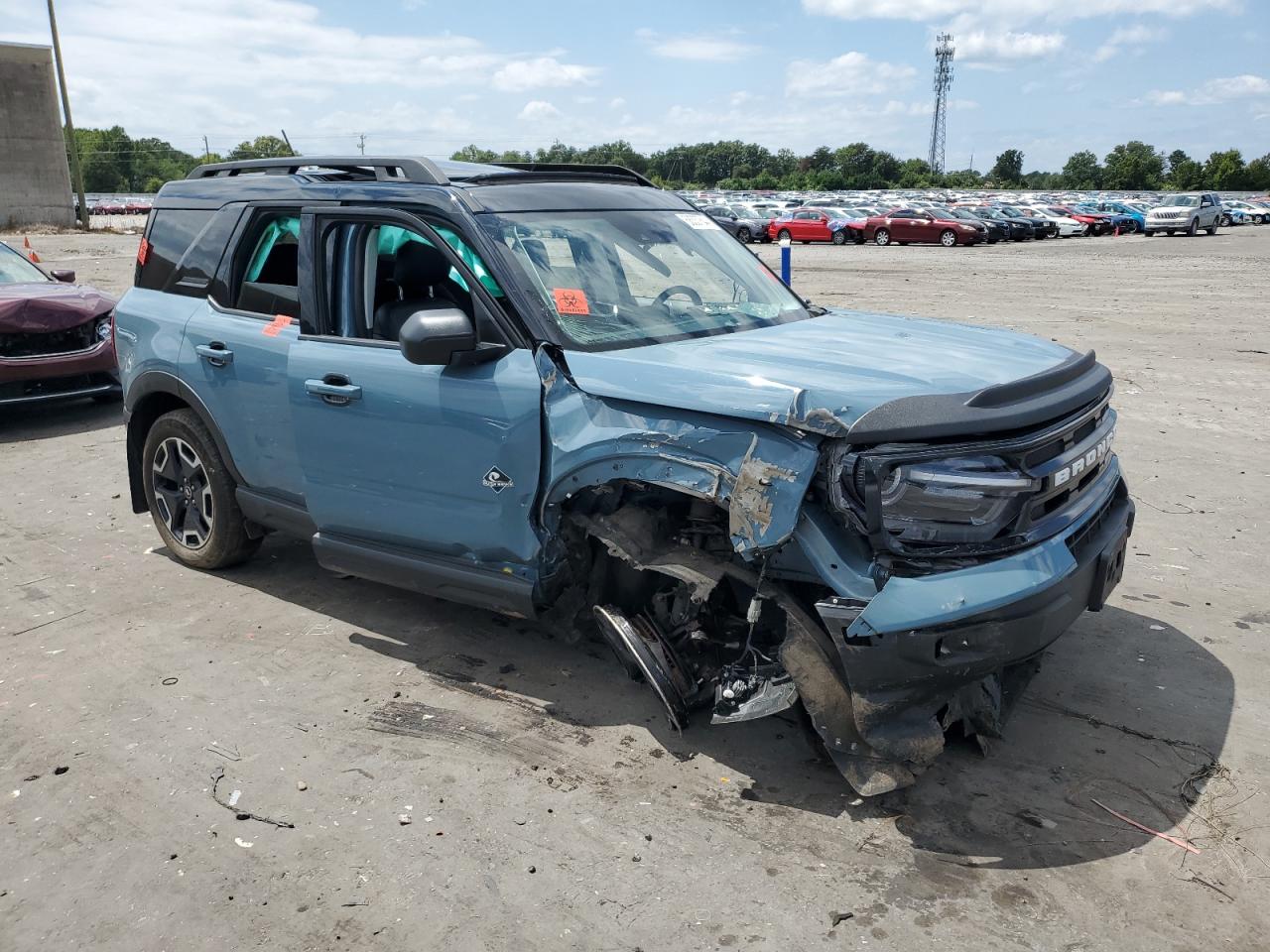 2022 FORD BRONCO SPORT OUTER BANKS VIN:3FMCR9C64NRD62939