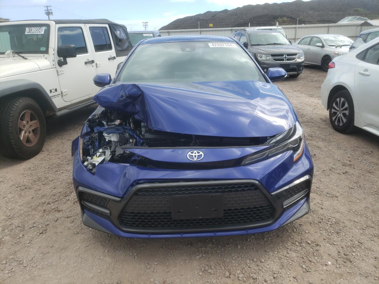 2022 TOYOTA COROLLA SE VIN:JTDS4MCE7NJ096397