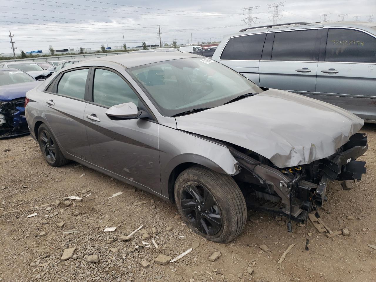 2023 HYUNDAI ELANTRA SEL VIN:KMHLM4AG2PU594254
