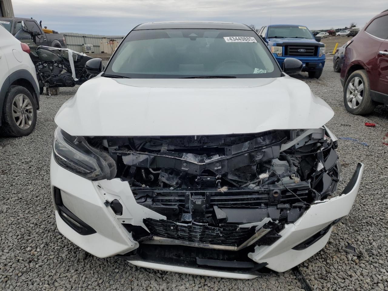 2022 NISSAN SENTRA SR VIN:3N1AB8DV9NY311221