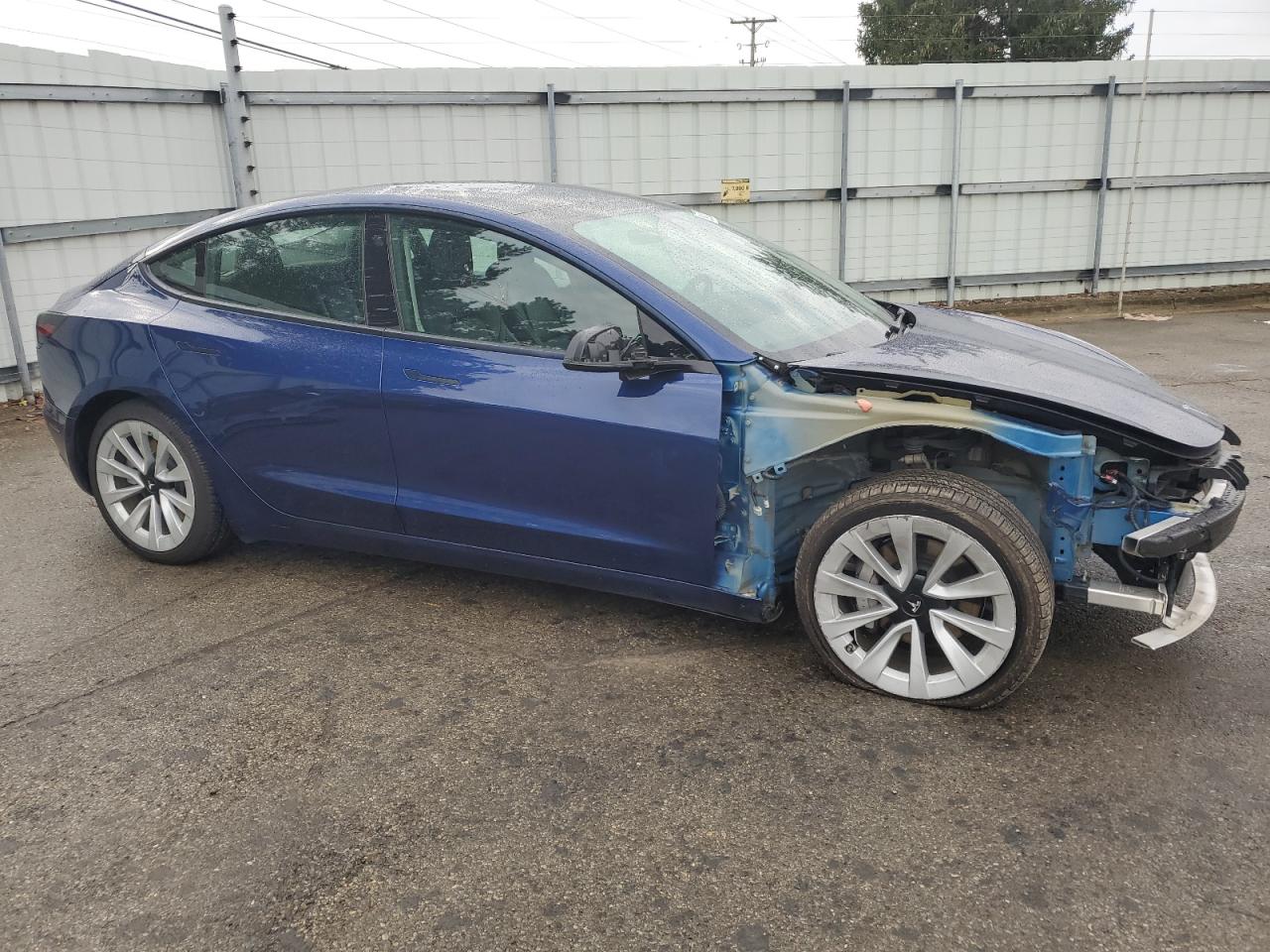 2022 TESLA MODEL 3  VIN:5YJ3E1EA5NF370827