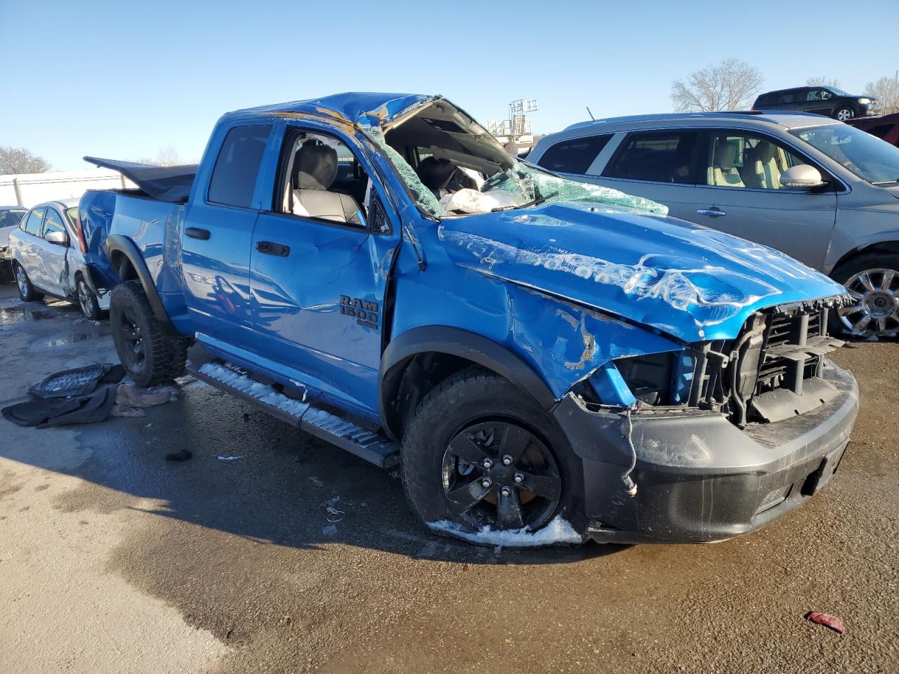 2022 RAM 1500 CLASSIC TRADESMAN VIN:1C6RR7FG4NS156765