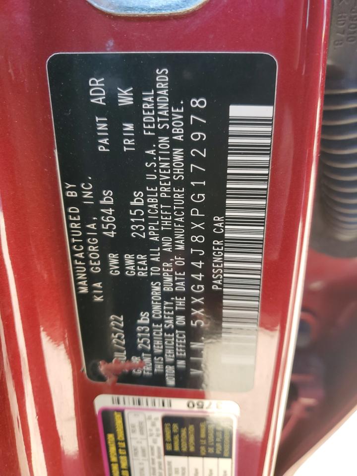 2023 KIA K5 GT VIN:5XXG44J8XPG172978