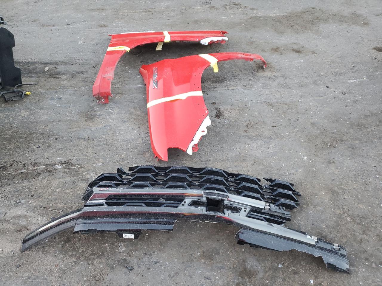 2023 CHEVROLET SILVERADO K1500 ZR2 VIN:3GCUDHEL5PG155110