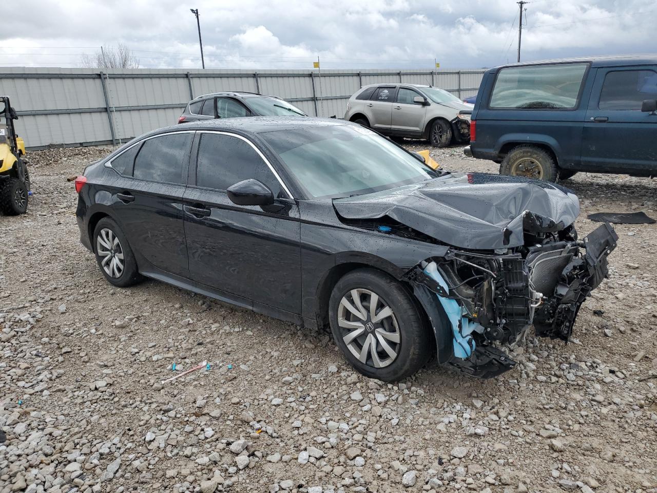 2022 HONDA CIVIC LX VIN:2HGFE2F23NH551978