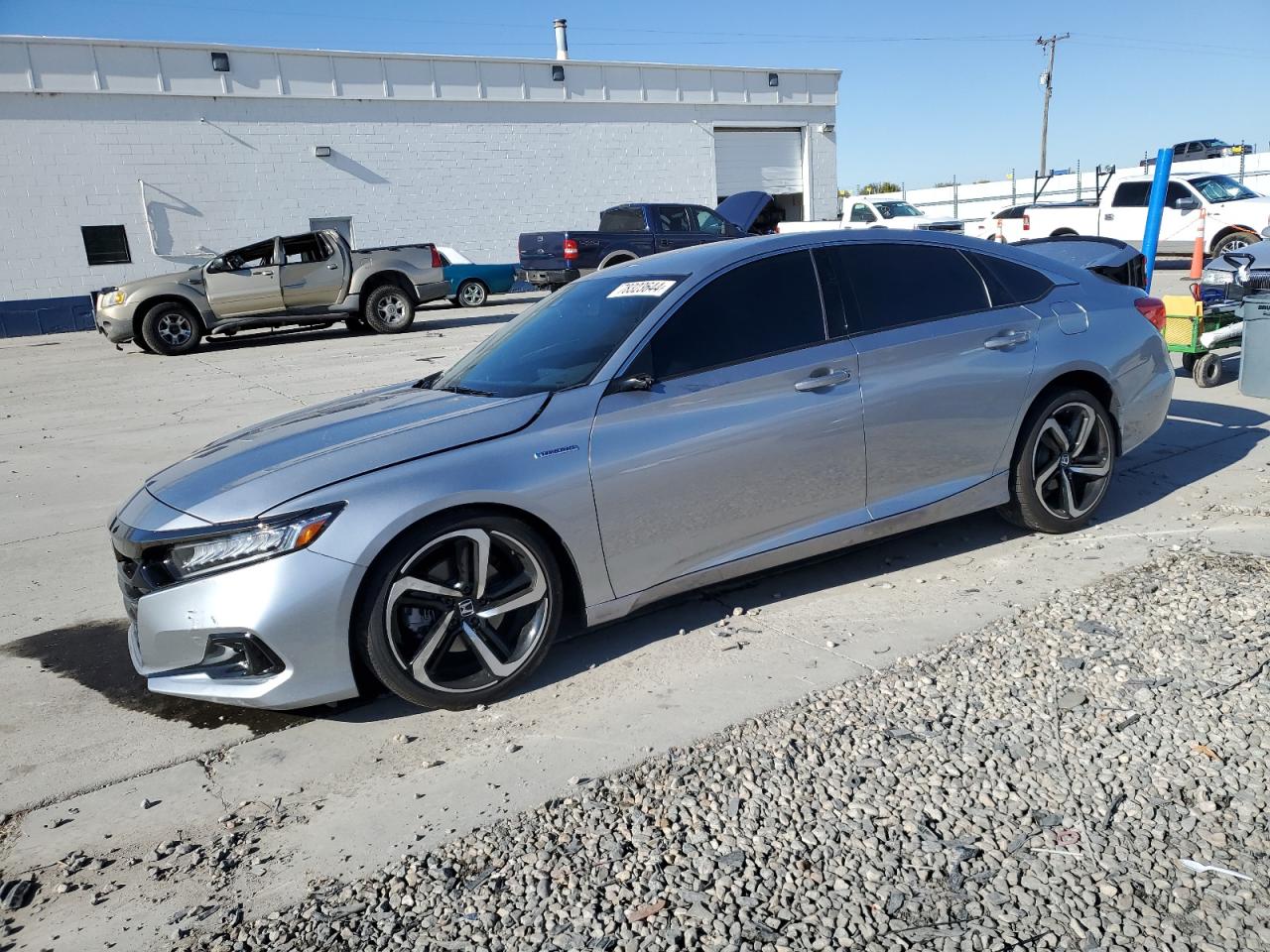 2022 HONDA ACCORD HYBRID SPORT VIN:1HGCV3F20NA046522