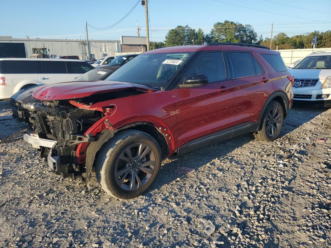 2022 FORD EXPLORER XLT VIN:1FMSK7DH4NGA98732