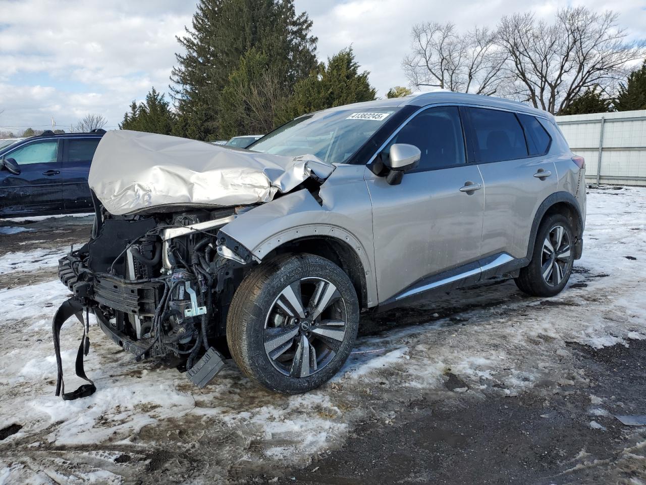 2022 NISSAN ROGUE SL VIN:5J6RM3H71DL010436