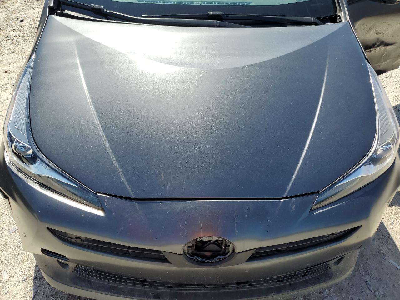 2022 TOYOTA PRIUS LE VIN:JTDL9MFUXN3034263