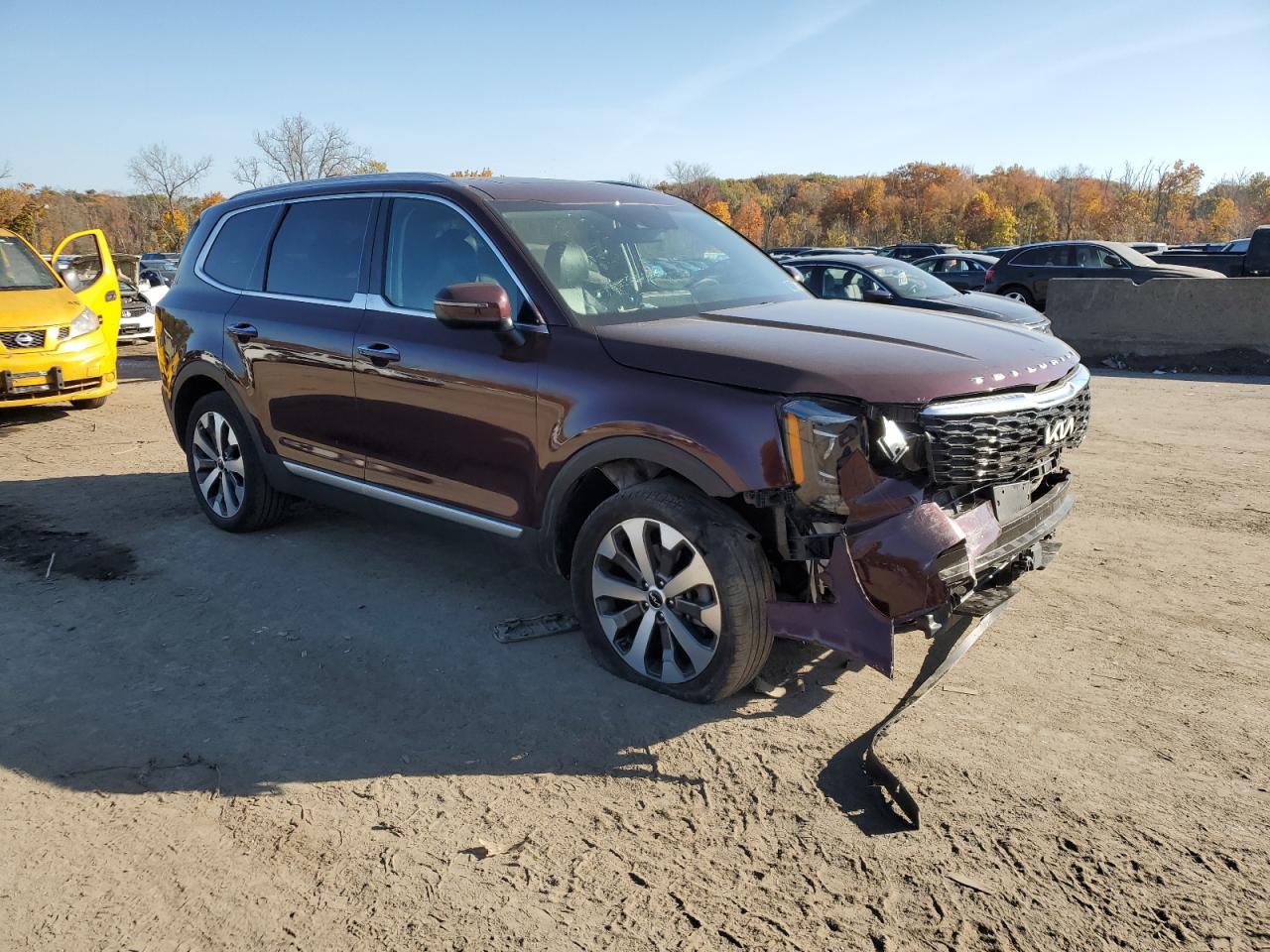 2022 KIA TELLURIDE S VIN:5XYP6DHC1NG232403