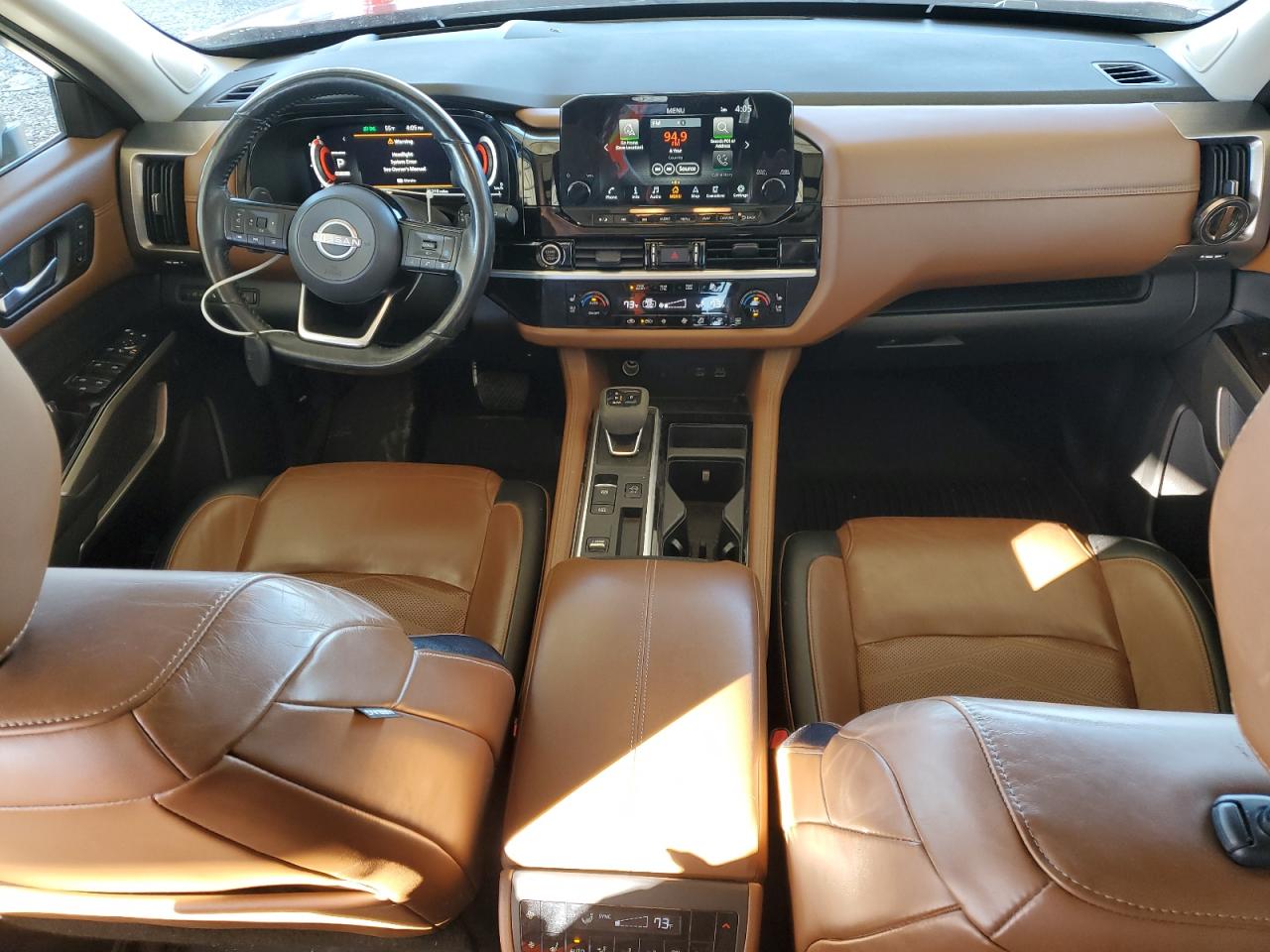 2022 NISSAN PATHFINDER PLATINUM VIN:5N1DR3DH7NC216230