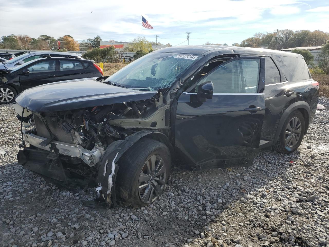 2022 NISSAN PATHFINDER S VIN:5N1DR3AA4NC230335