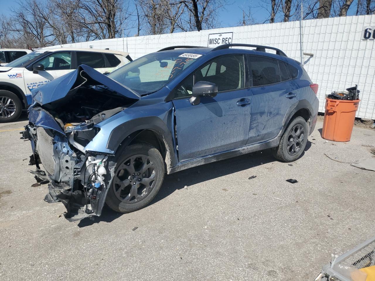 2022 SUBARU CROSSTREK SPORT VIN:JF2GTHSC5NH255278