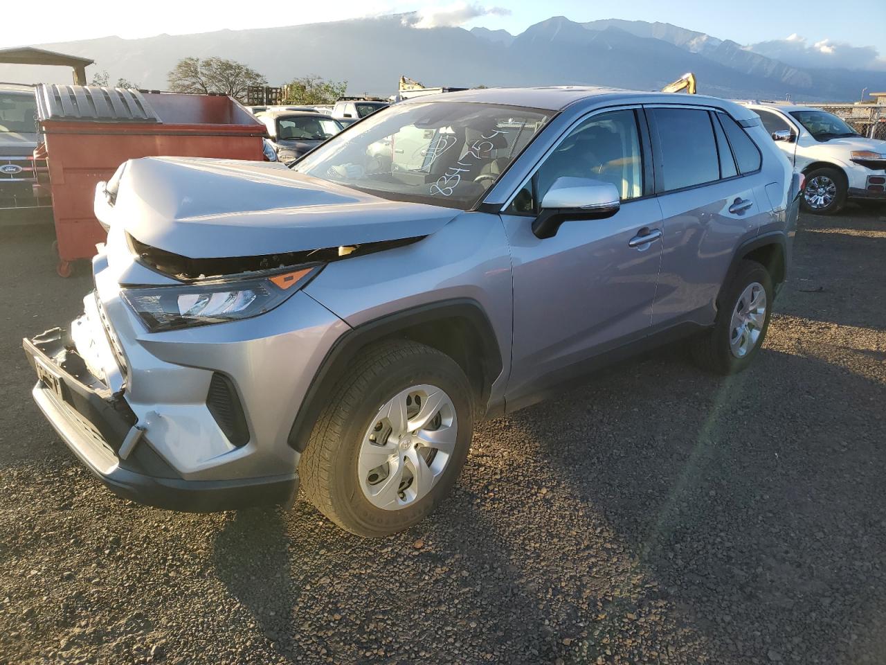 2022 TOYOTA RAV4 LE VIN:JTMK1RFV4ND086197