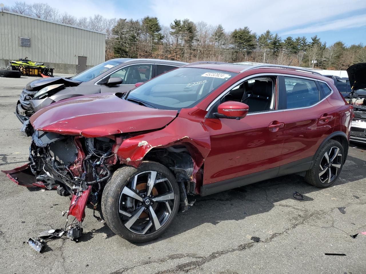 2022 NISSAN ROGUE SPORT SL VIN:JN1BJ1CWXNW486979