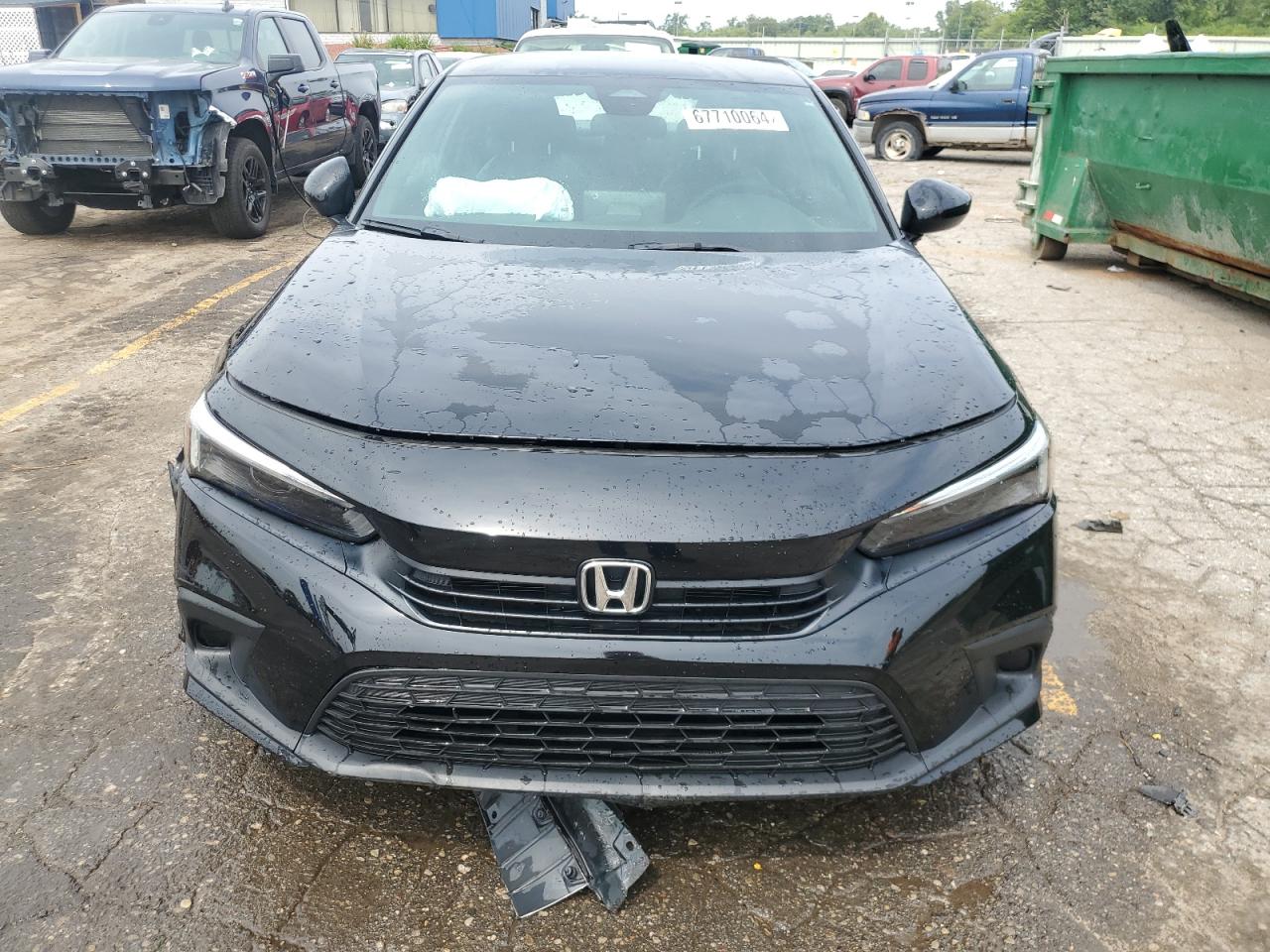 2023 HONDA CIVIC SPORT VIN:2HGFE2F58PH533070