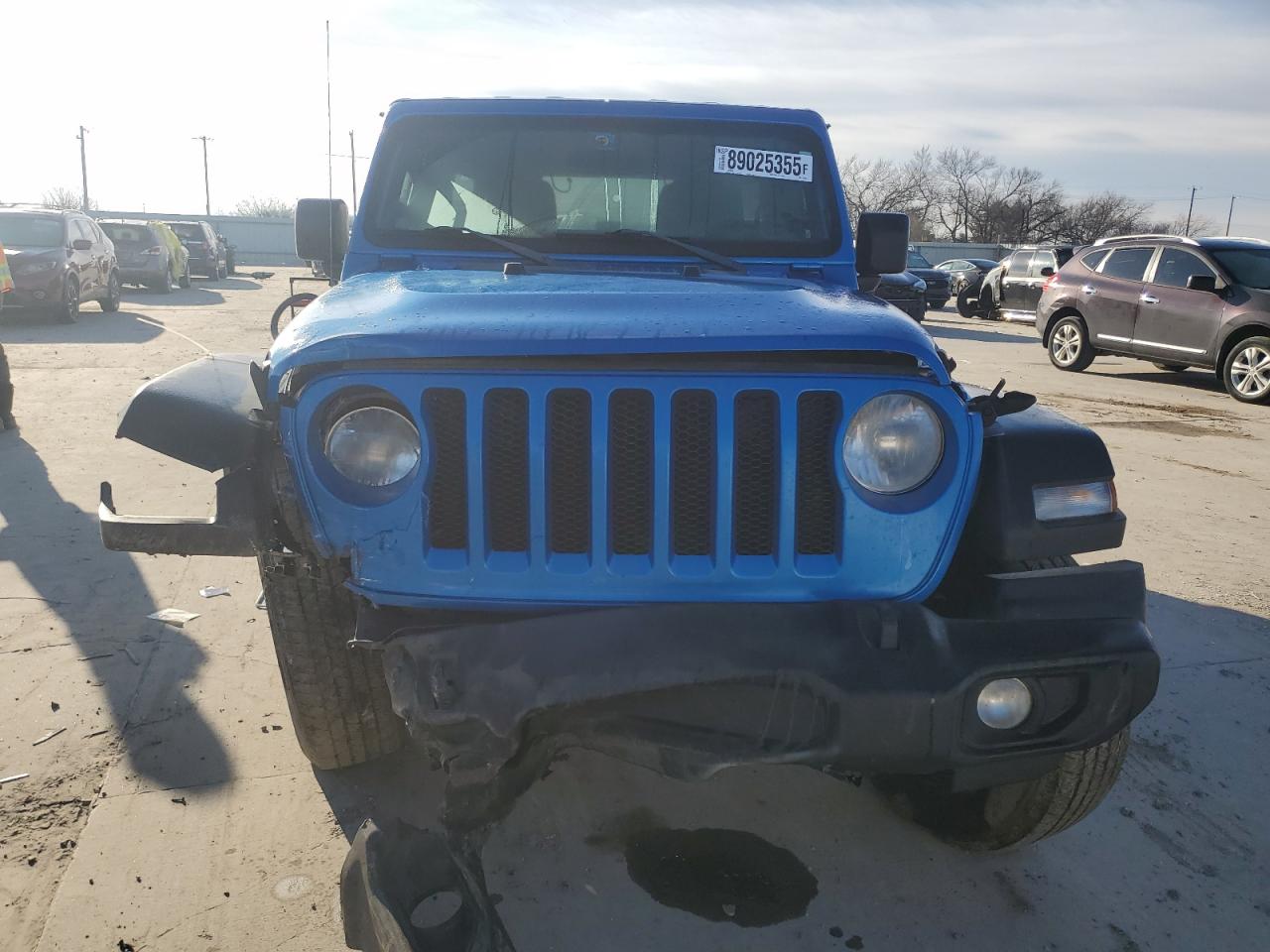 2022 JEEP WRANGLER UNLIMITED SPORT VIN:1C4HJXDN8NW173946