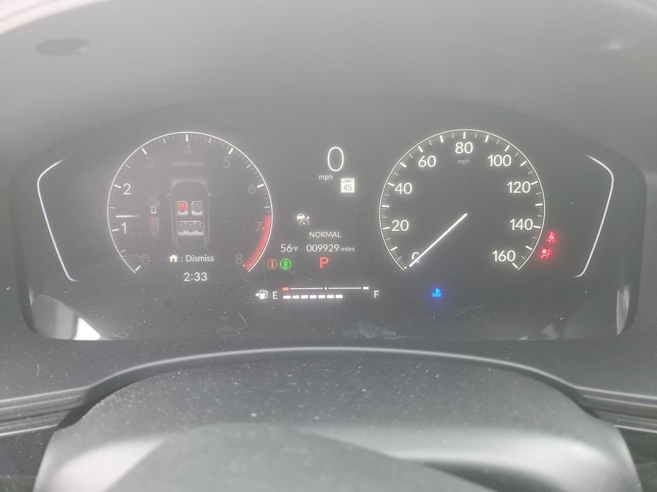 2024 HONDA CIVIC SPORT VIN:2HGFE2F54RH569051