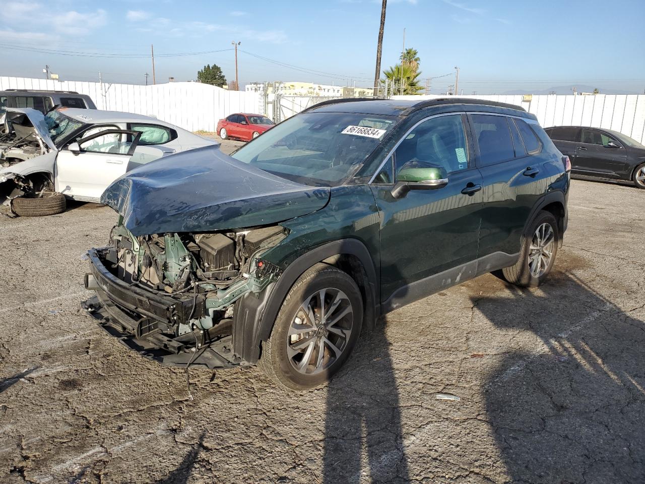 2022 TOYOTA COROLLA CROSS XLE VIN:7MUDAABG9NV029764