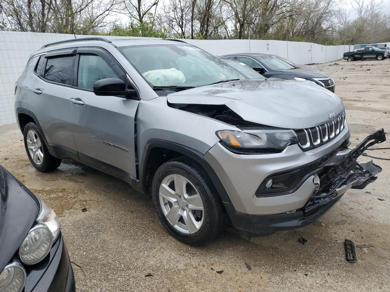 2022 JEEP COMPASS LATITUDE VIN:3C4NJDBB0NT128113