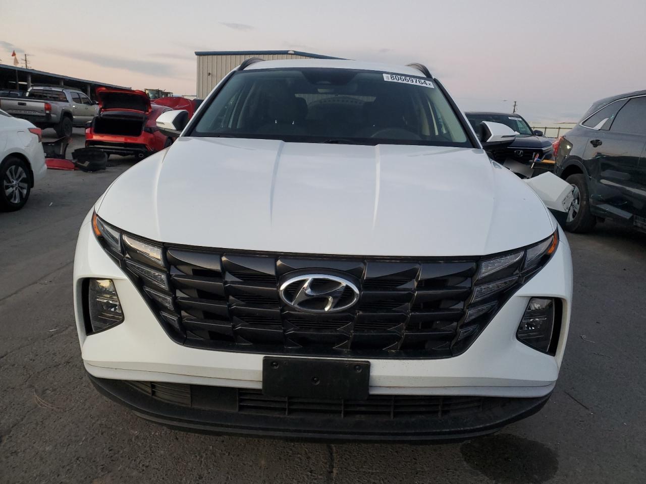 2022 HYUNDAI TUCSON SEL VIN:5NMJB3AE6NH000134