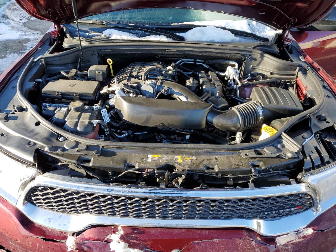 2024 DODGE DURANGO SXT VIN:1C4RDJAG7RC238114