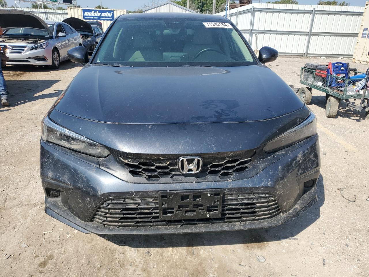 2022 HONDA CIVIC EXL VIN:19XFL1H77NE019622