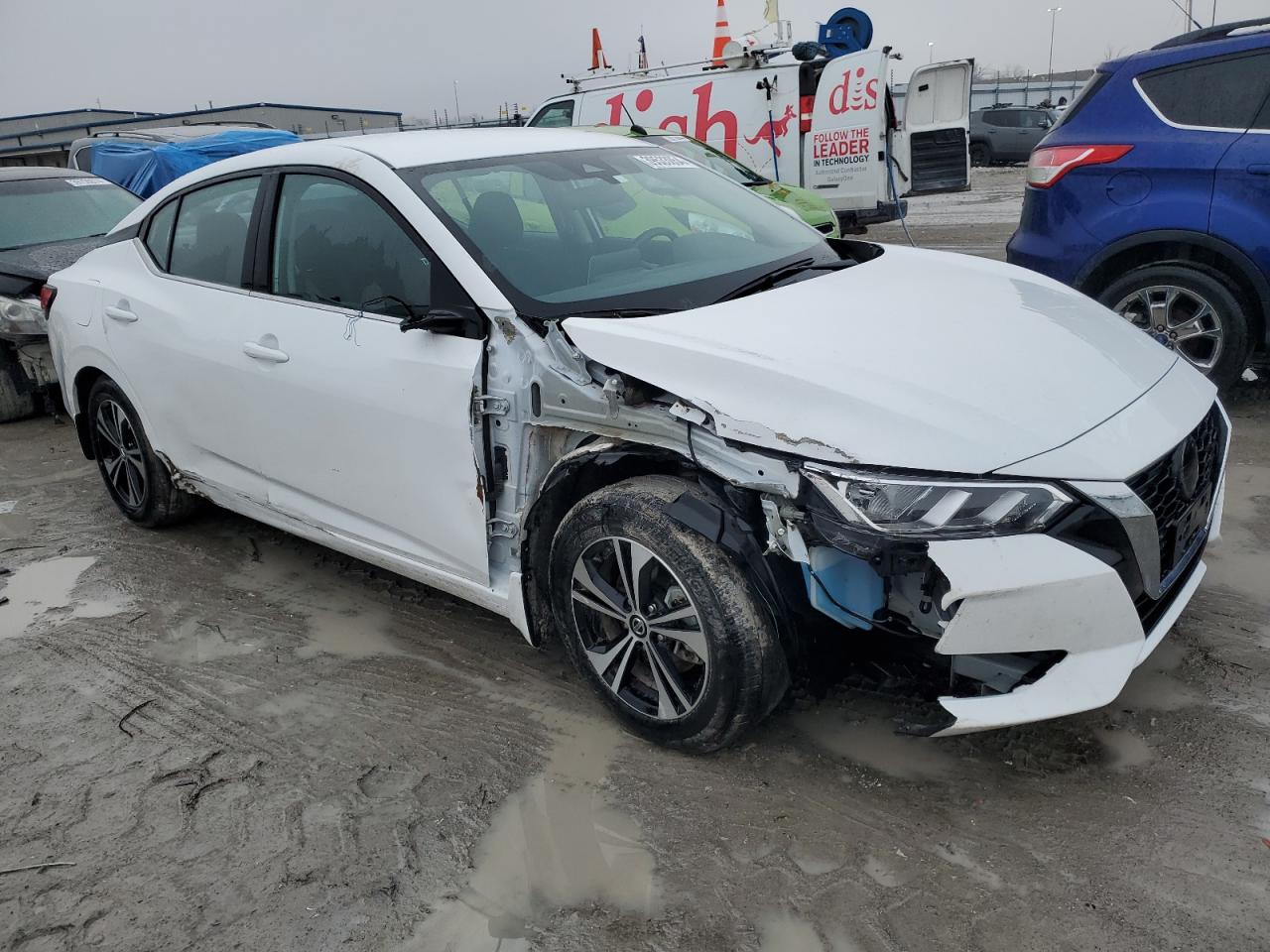 2022 NISSAN SENTRA SV VIN:3N1AB8CV2NY319128