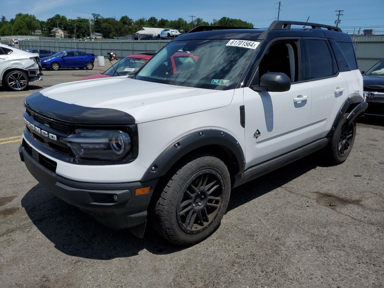 2022 FORD BRONCO SPORT OUTER BANKS VIN:3FMCR9C69NRD76979