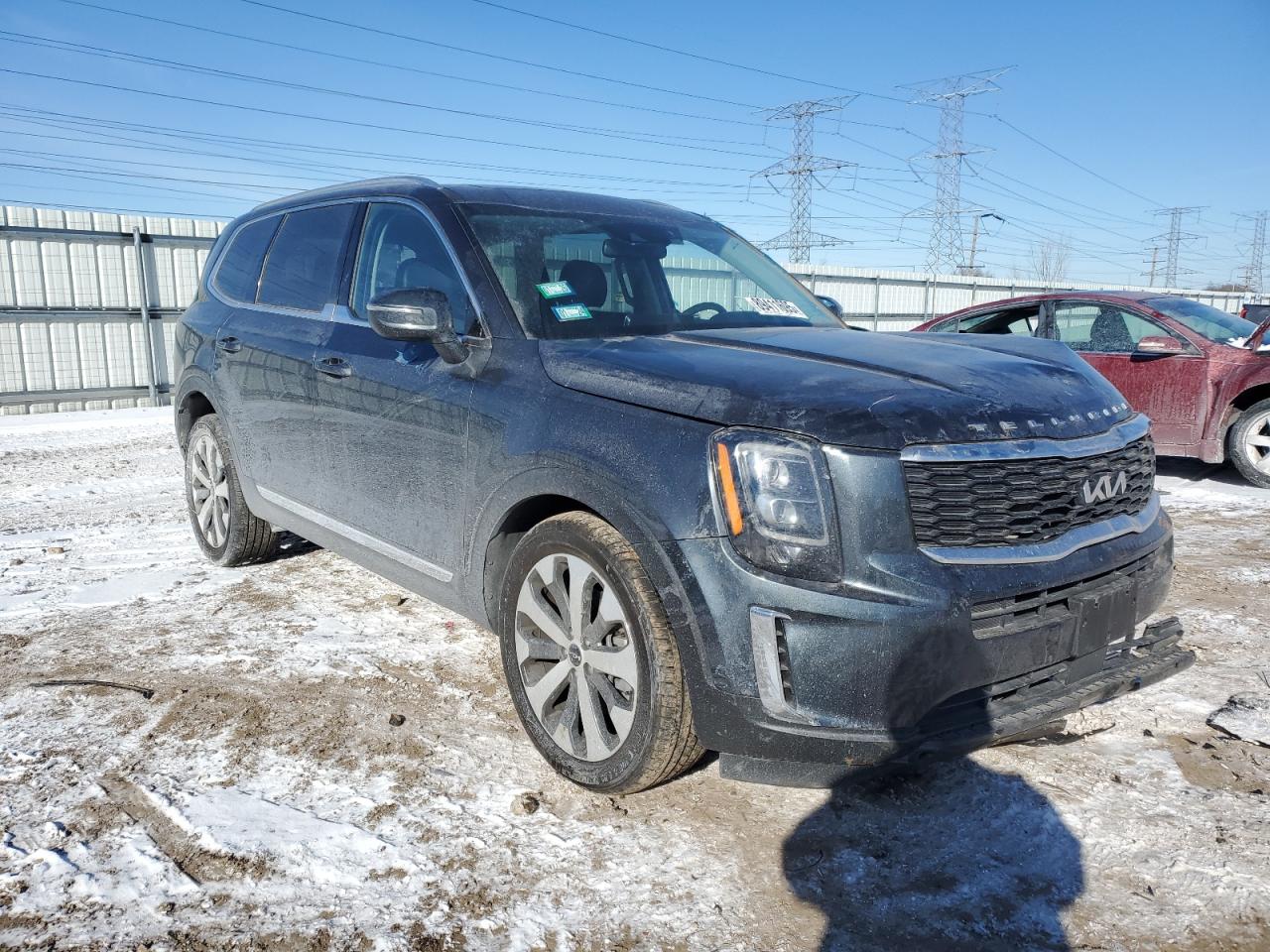 2022 KIA TELLURIDE EX VIN:5XYP3DHC2NG299505