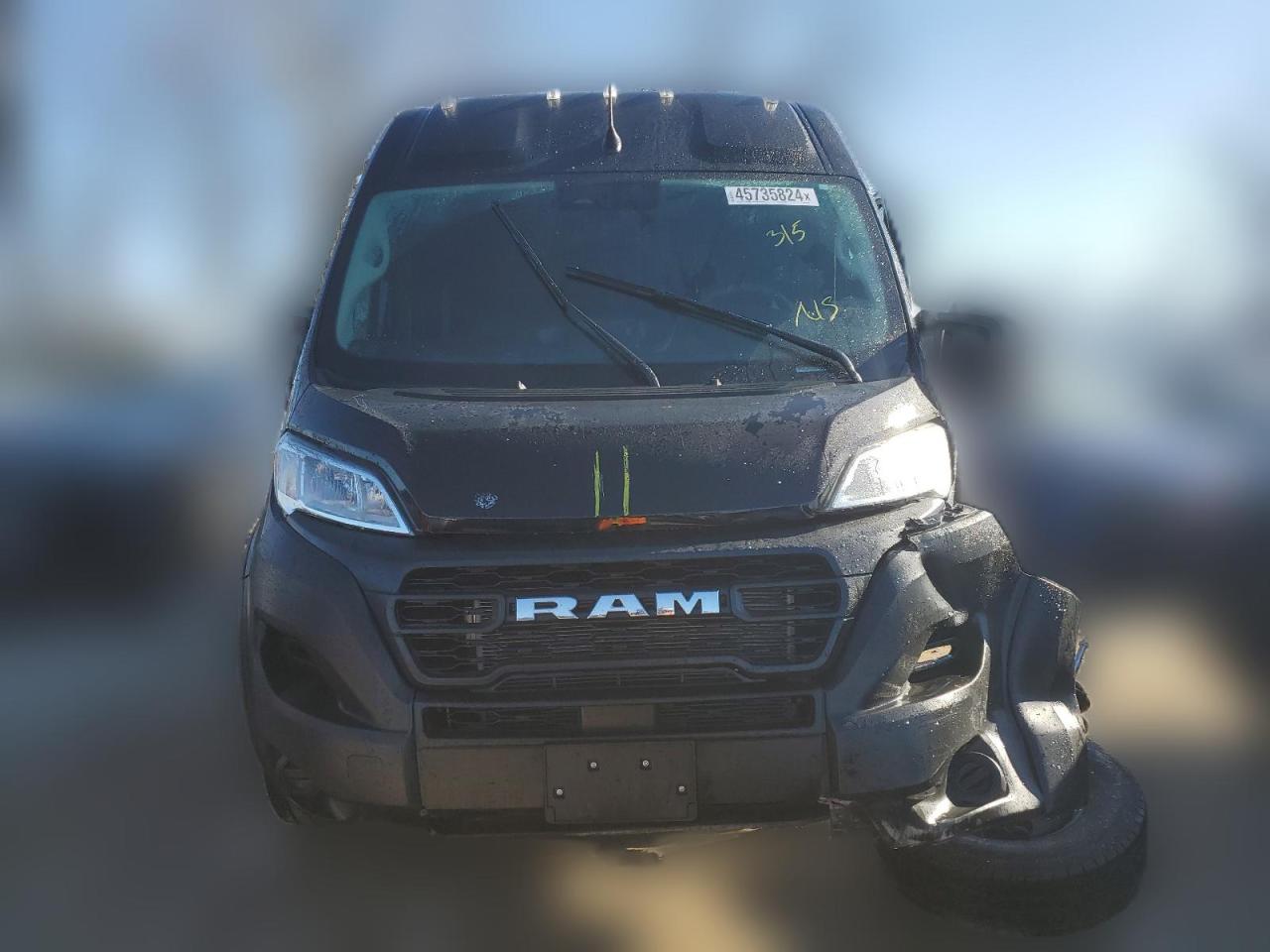 2023 RAM PROMASTER 3500 3500 HIGH VIN:3C6MRVJG6PE568715