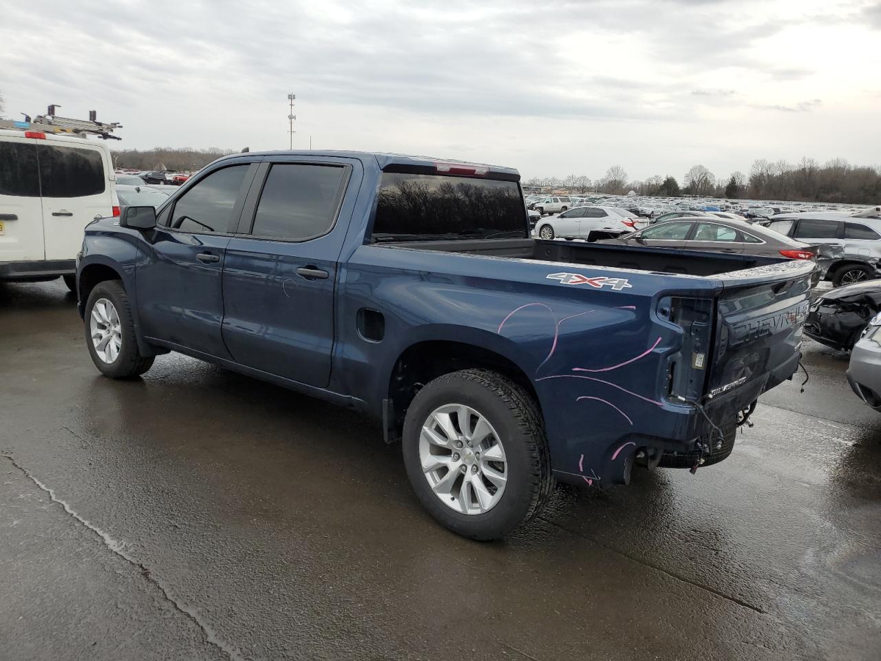 2022 CHEVROLET SILVERADO LTD K1500 CUSTOM VIN:1GCPYBEK0NZ157172