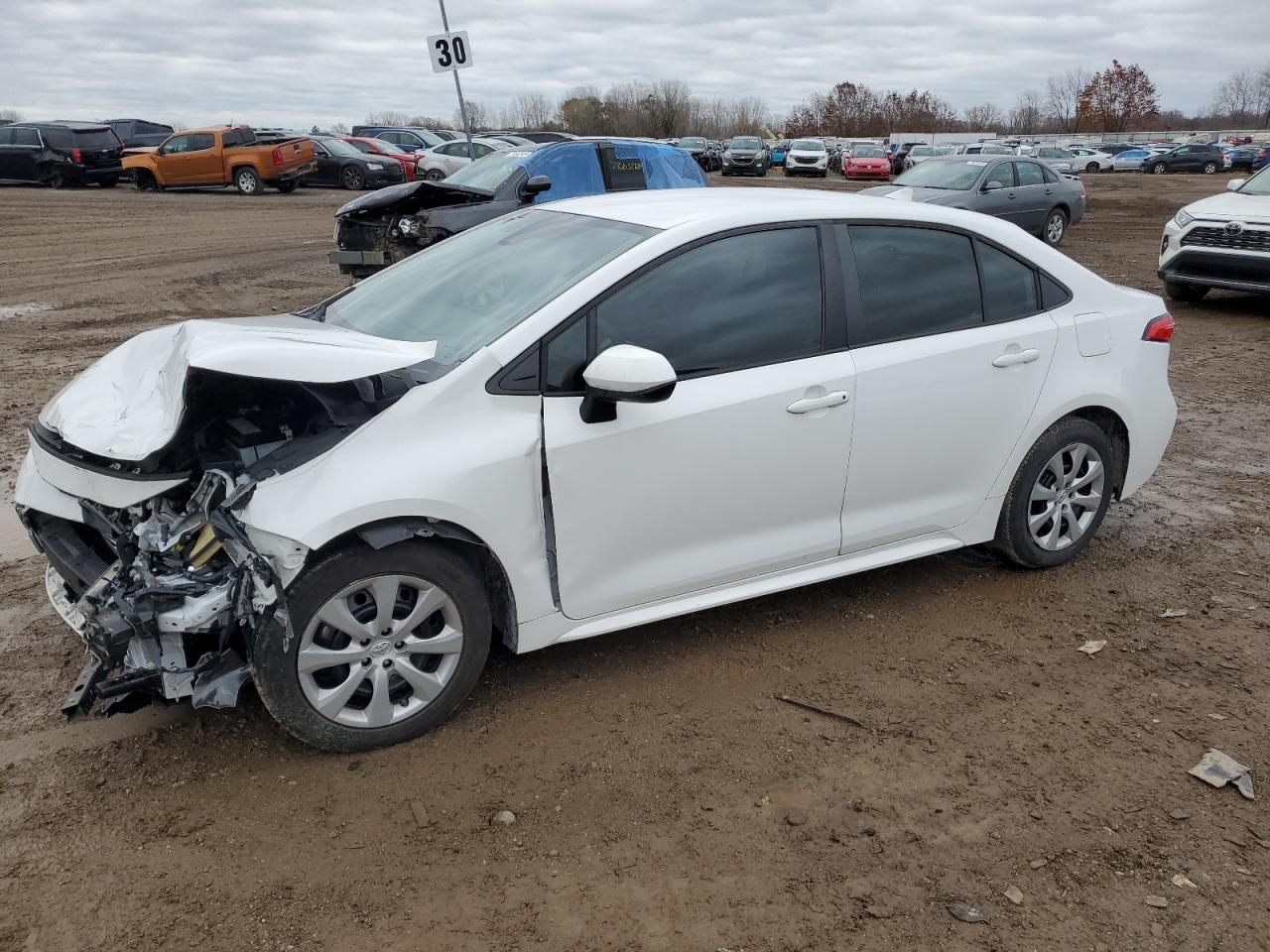 2022 TOYOTA COROLLA LE VIN:5YFEPMAE0NP284651